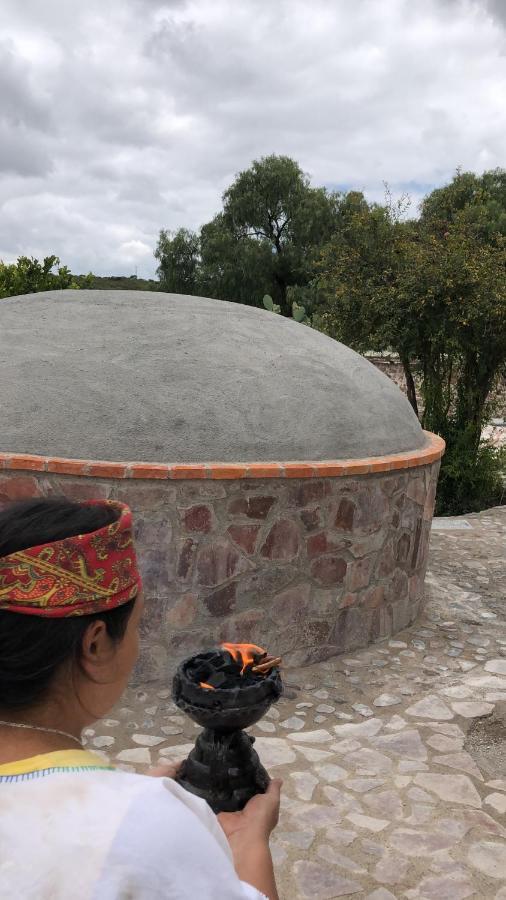 Hotel & Temazcal Hacienda Maxtha Huichapan ภายนอก รูปภาพ